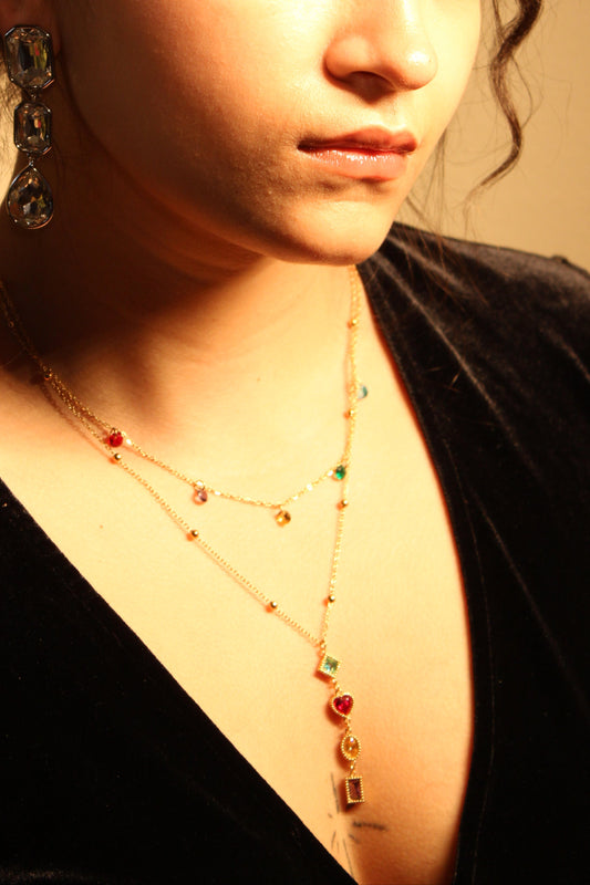 Color Riot Layered Necklace