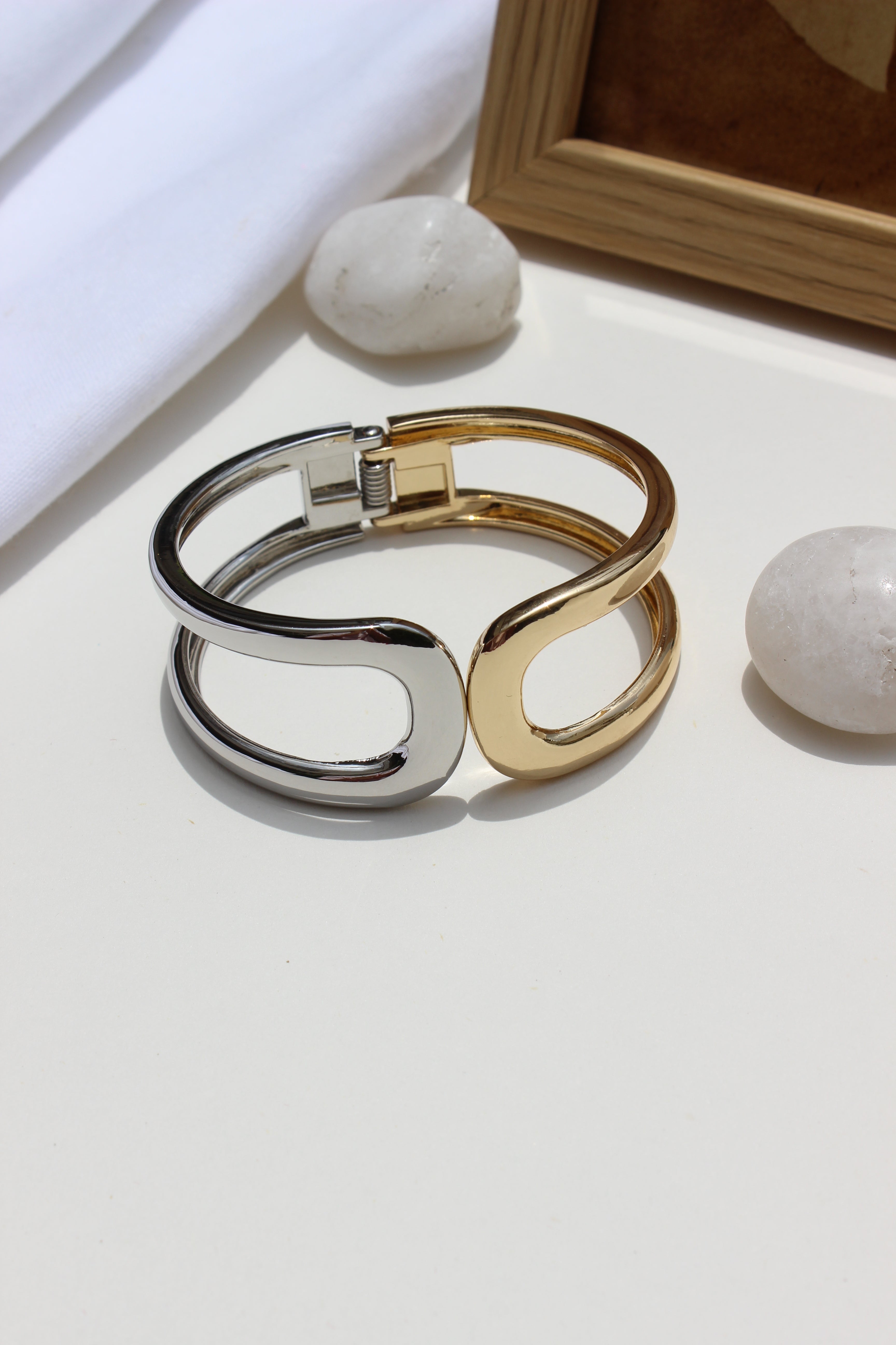 Soft Armour Bracelet on a light surface.