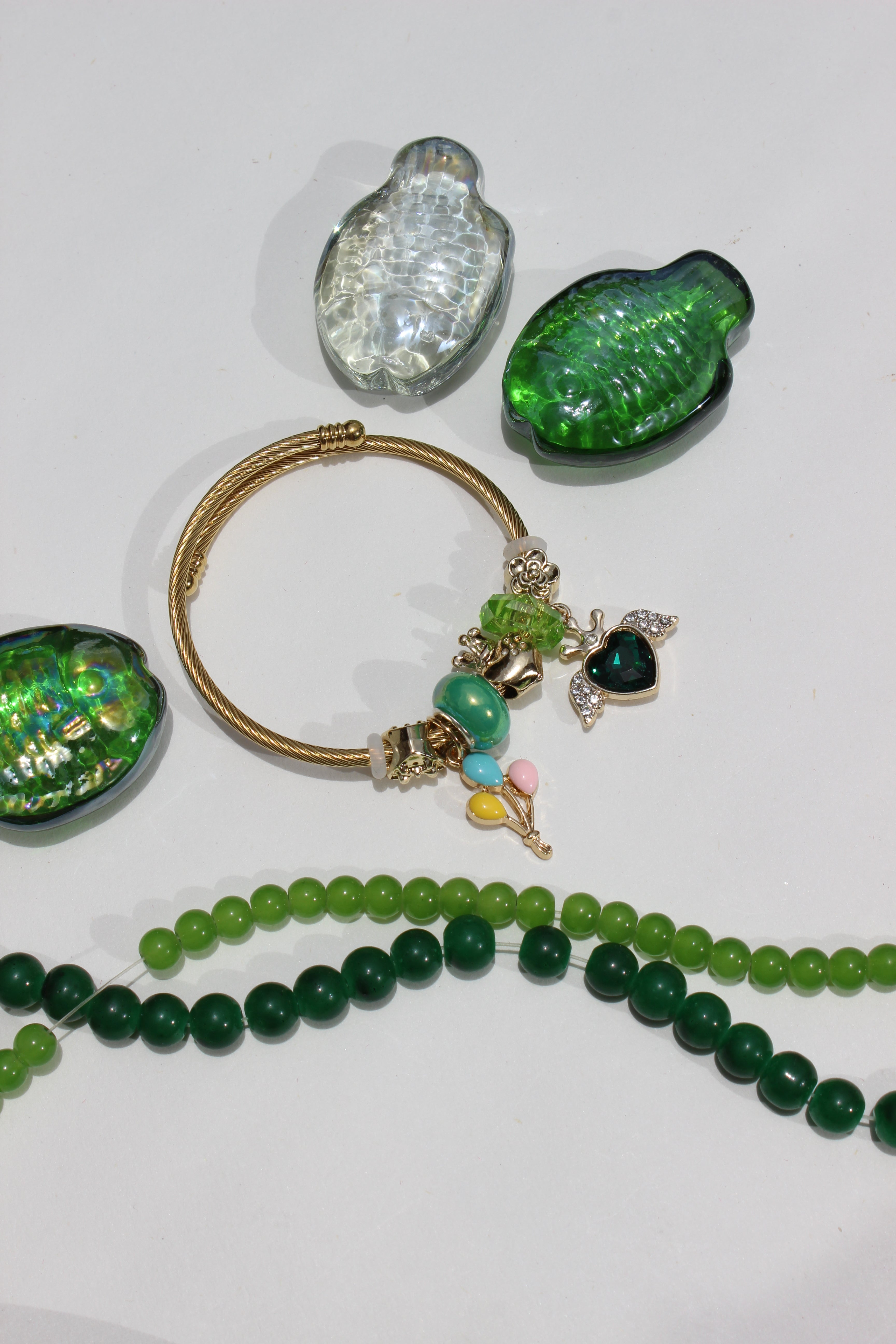 Emerelle Charms Bracelet on a white background