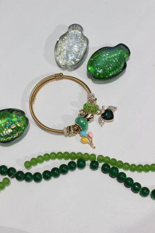 Emerelle Charms Bracelet on a white background