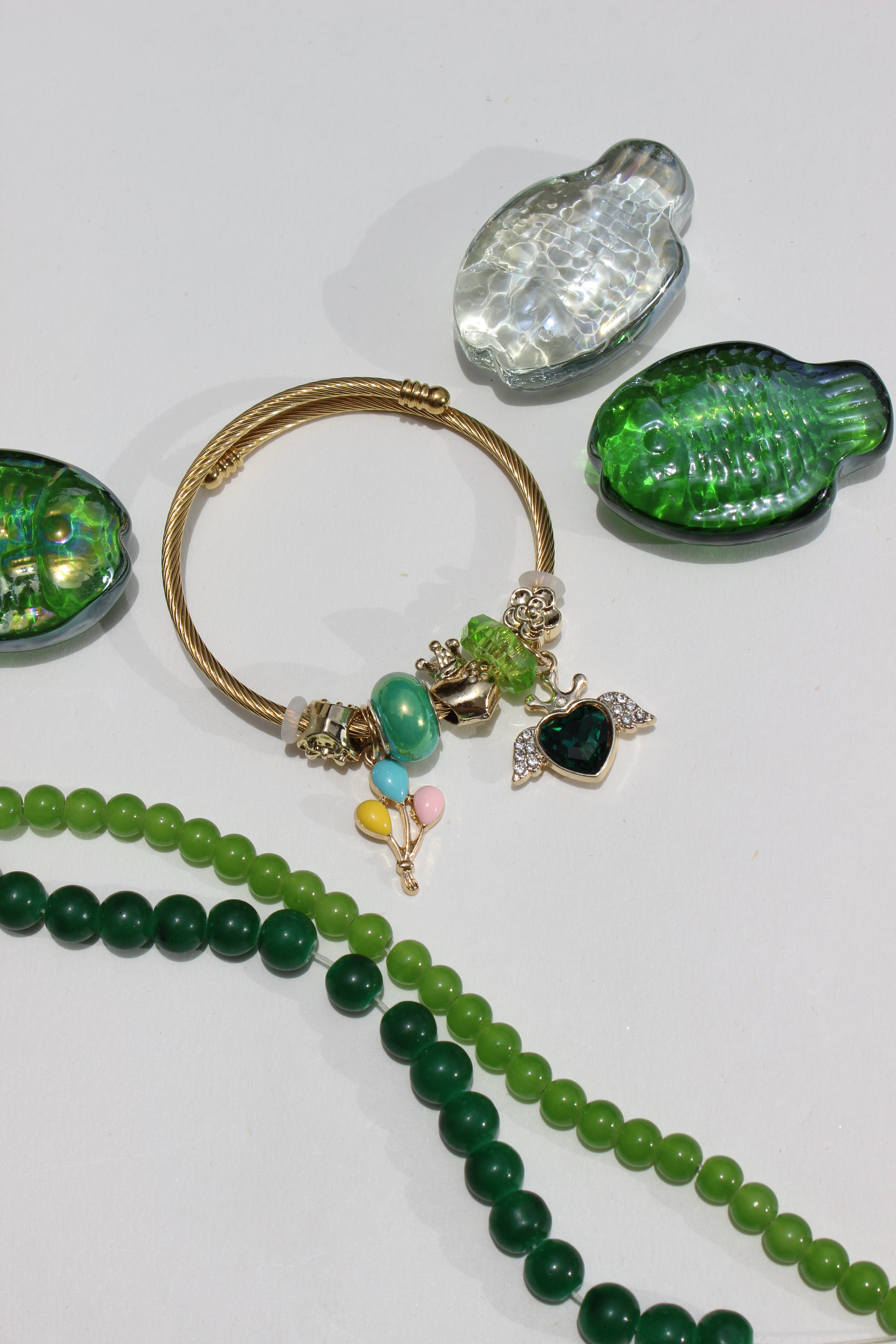 Emerelle Charms Bracelet nearby seashell 