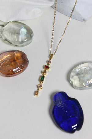 Chromatique Necklace on a white background 