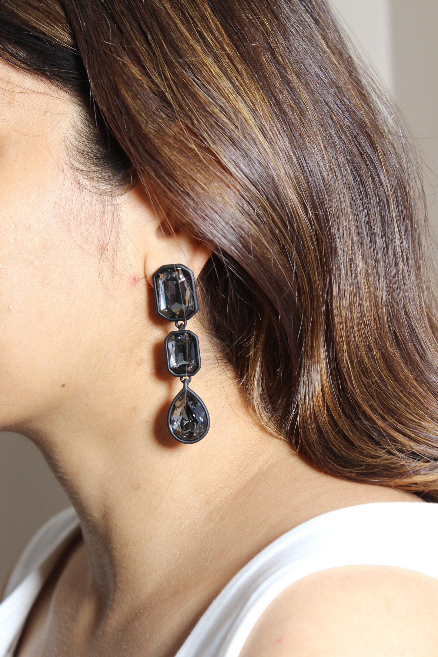 Noir Flame Earrings
