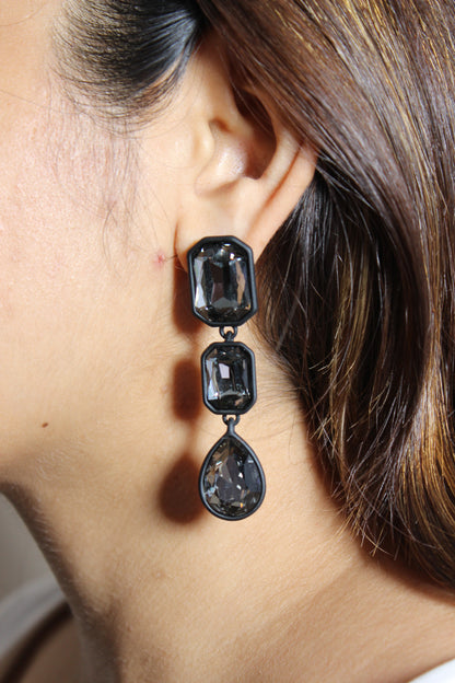 Noir Flame Earrings