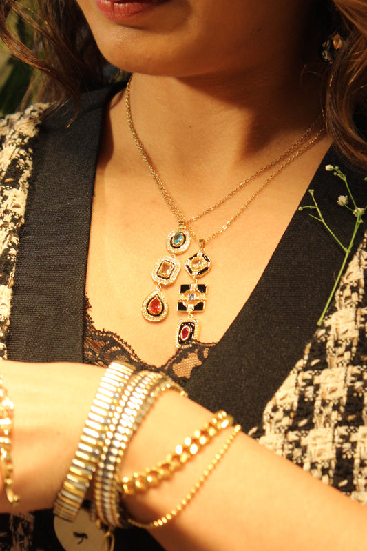 Noir Gem Necklace