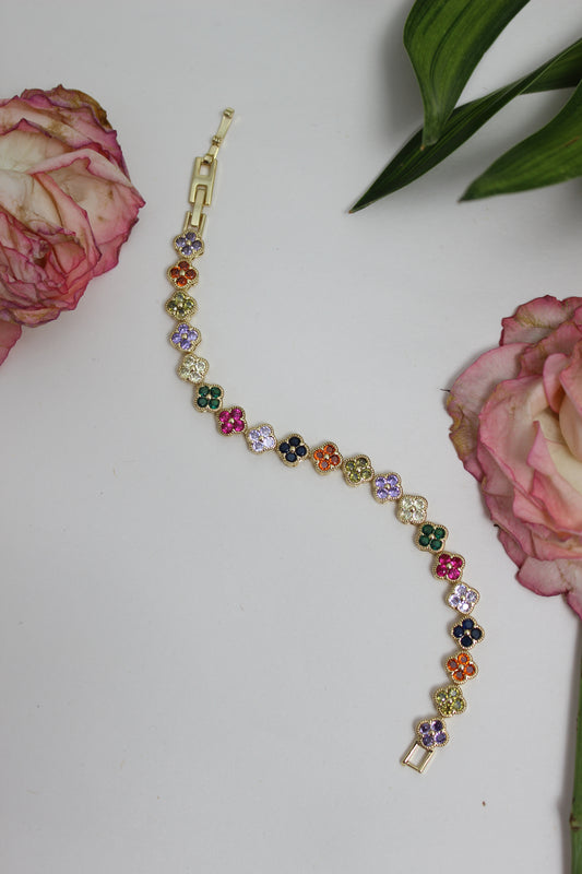 Candy Clover Bracelet
