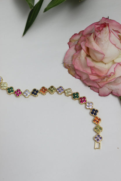 Candy Clover Bracelet