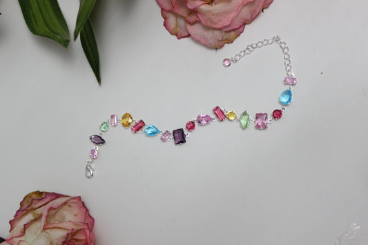 Rainbow Grid Bracelet