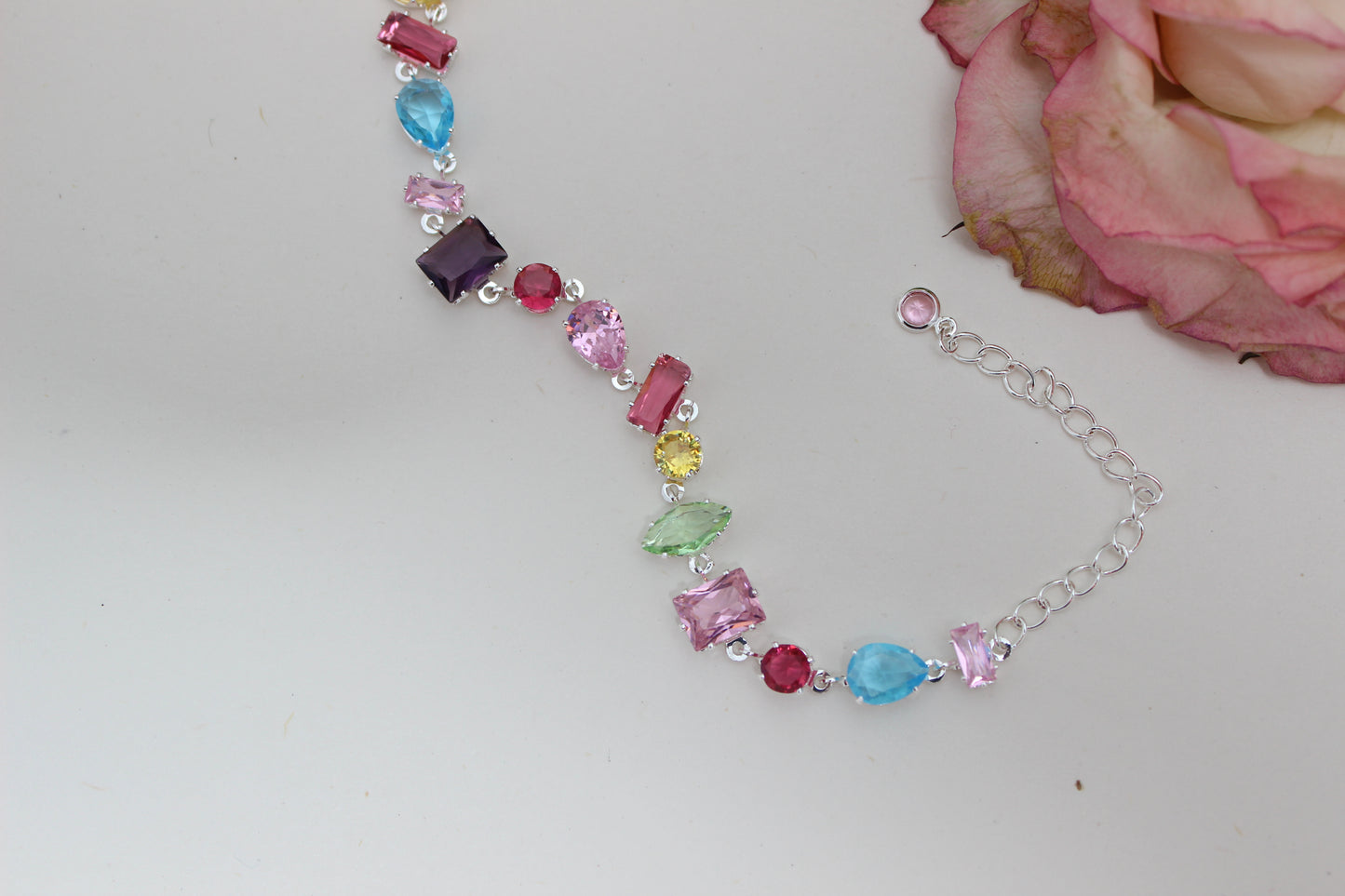 Rainbow Grid Bracelet