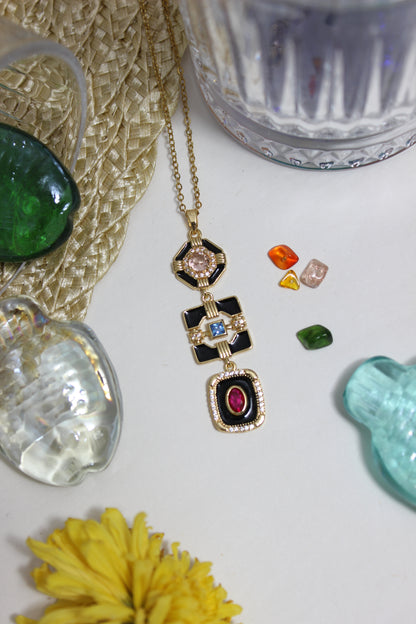 Noir Gem Necklace
