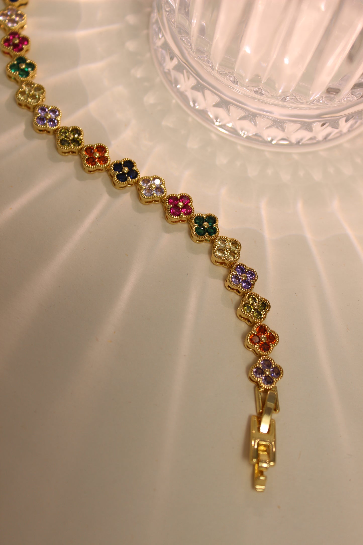 Candy Clover Bracelet