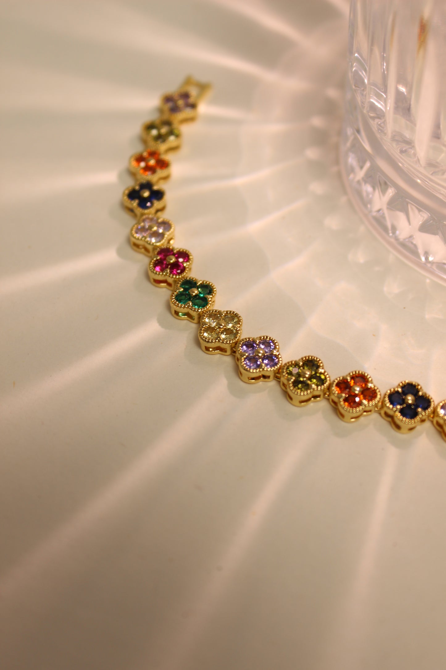 Candy Clover Bracelet