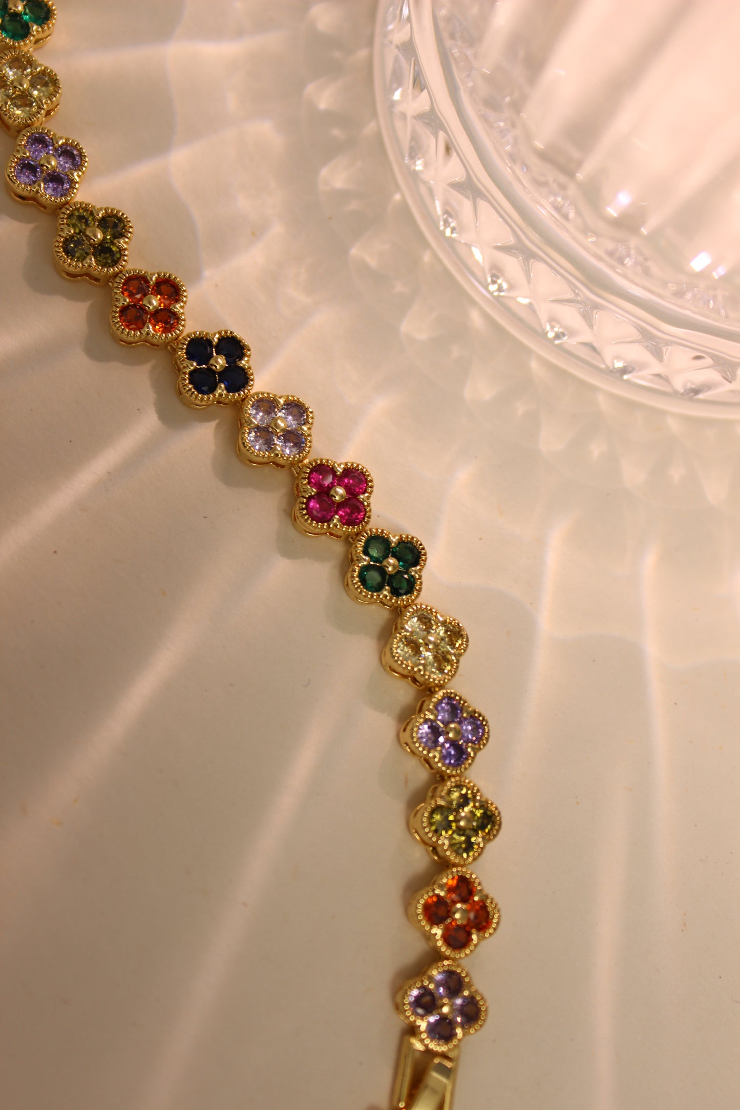 Candy Clover Bracelet