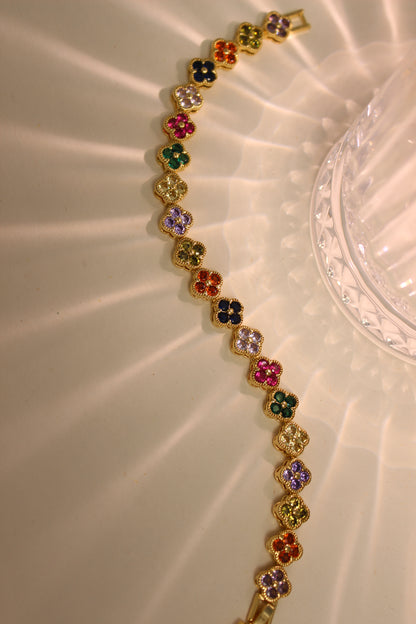 Candy Clover Bracelet