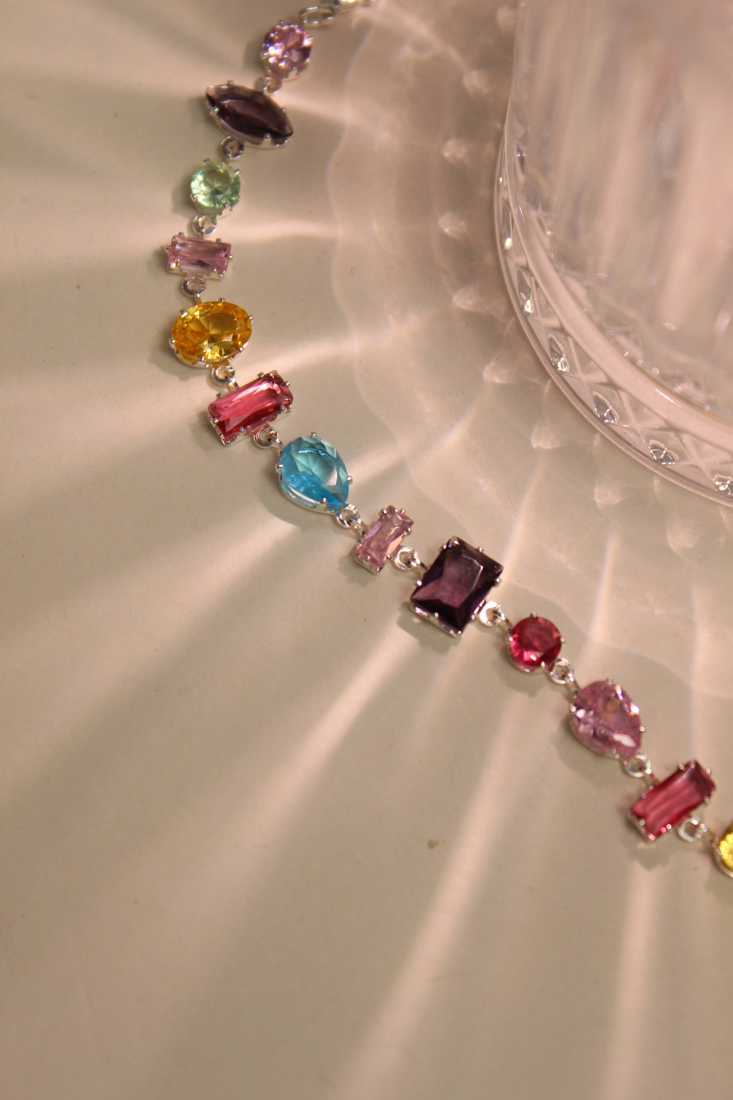 Rainbow Grid Bracelet