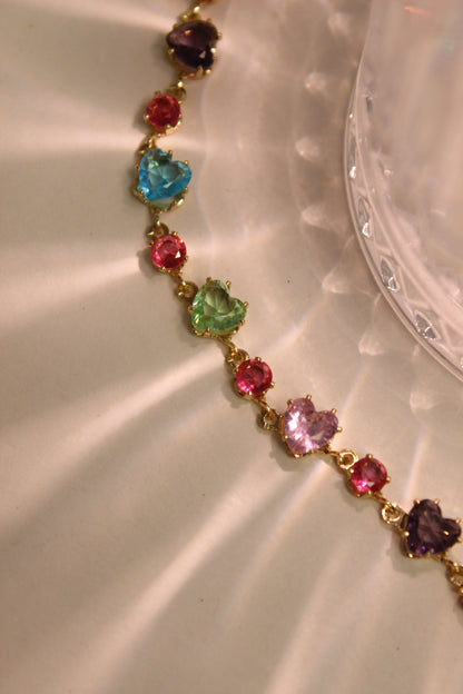 Candy Hearts Bracelet