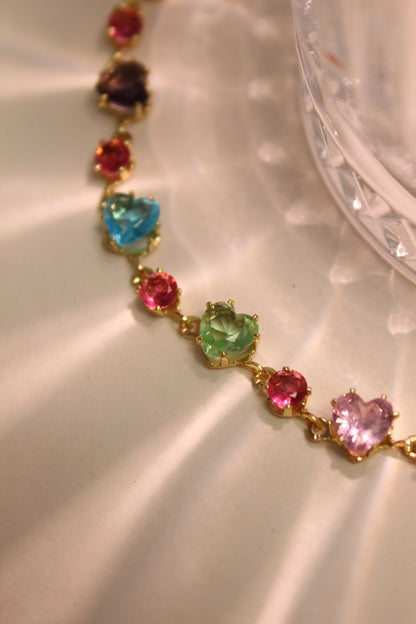 Candy Hearts Bracelet