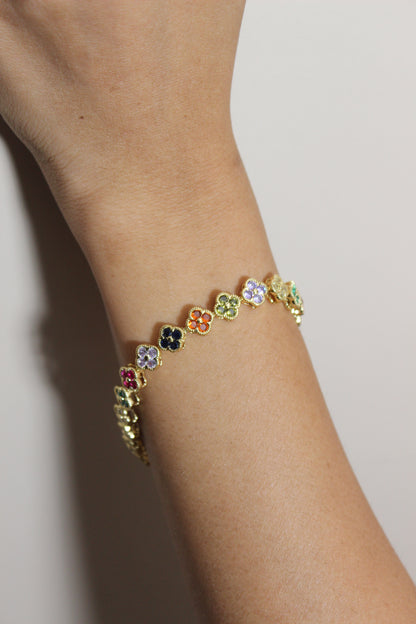 Candy Clover Bracelet