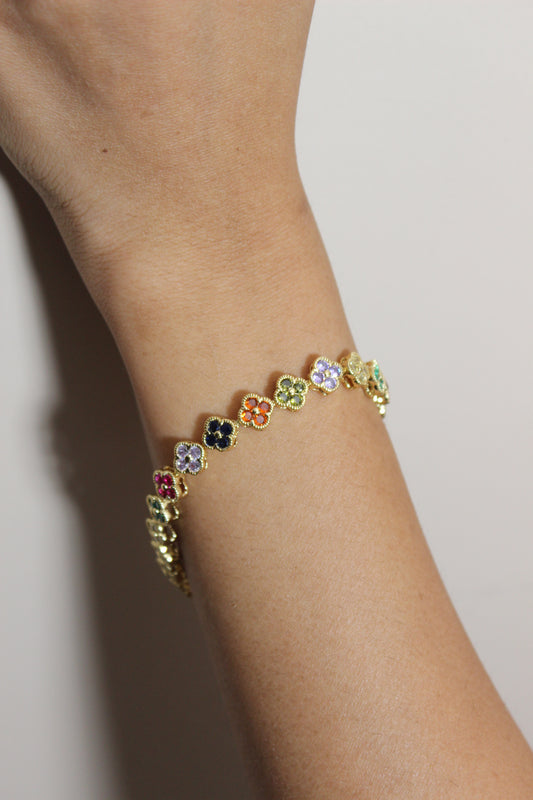Candy Clover Bracelet