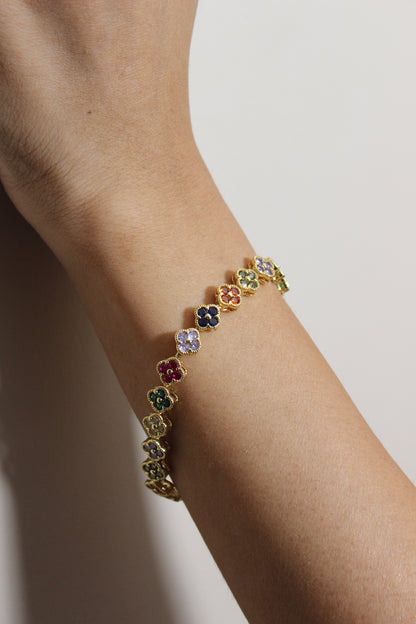 Candy Clover Bracelet