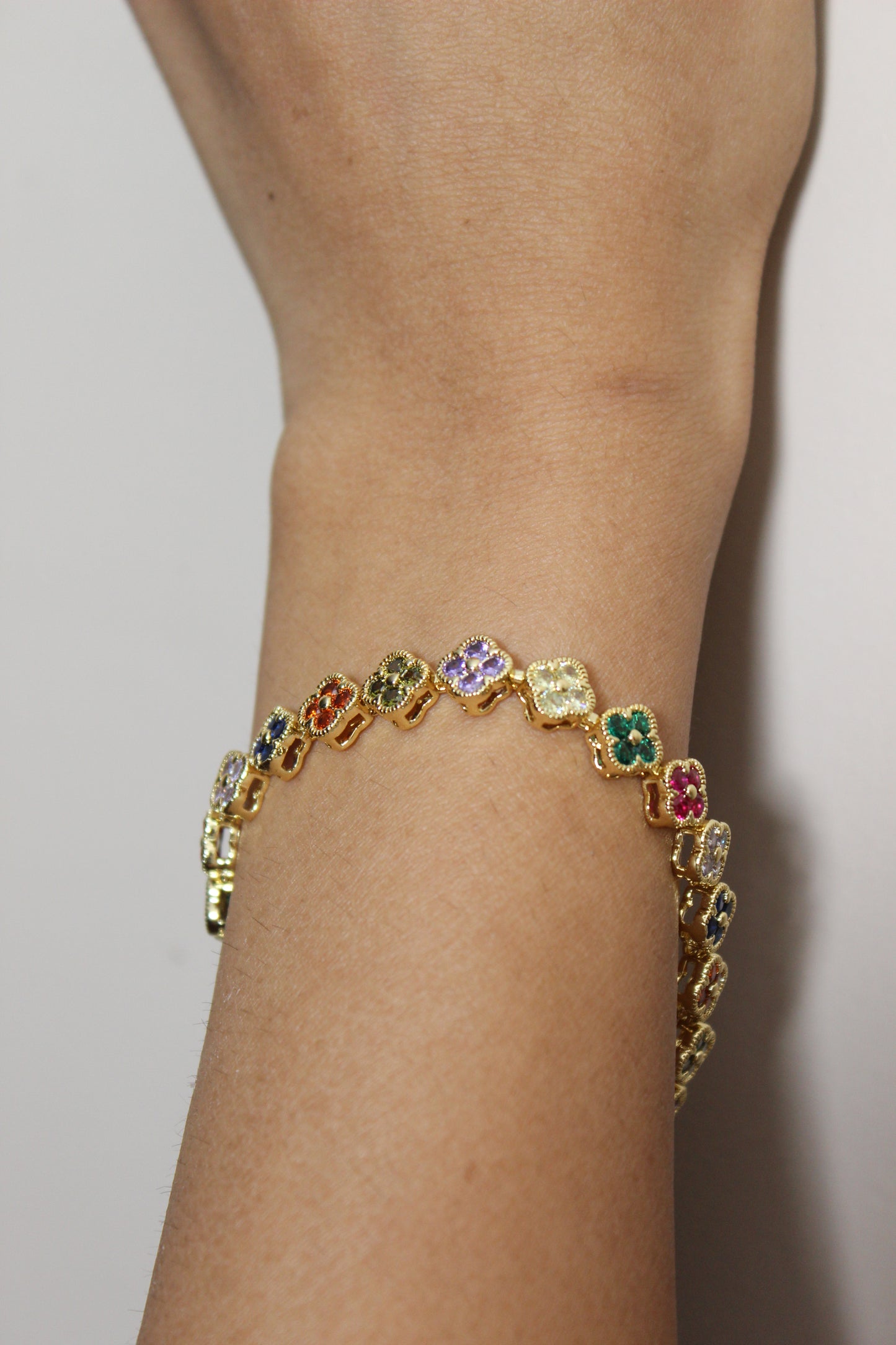 Candy Clover Bracelet