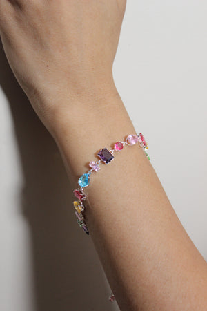 Rainbow Grid Bracelet