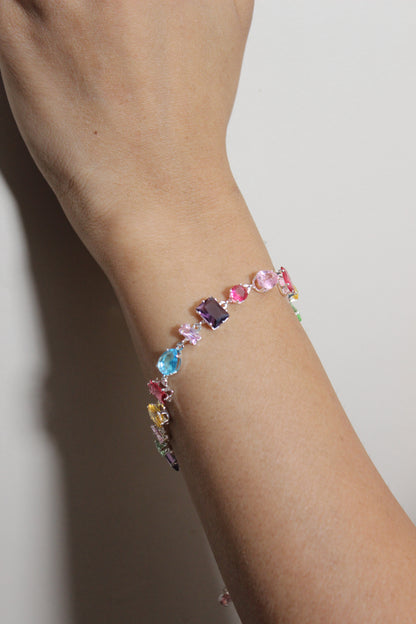 Rainbow Grid Bracelet