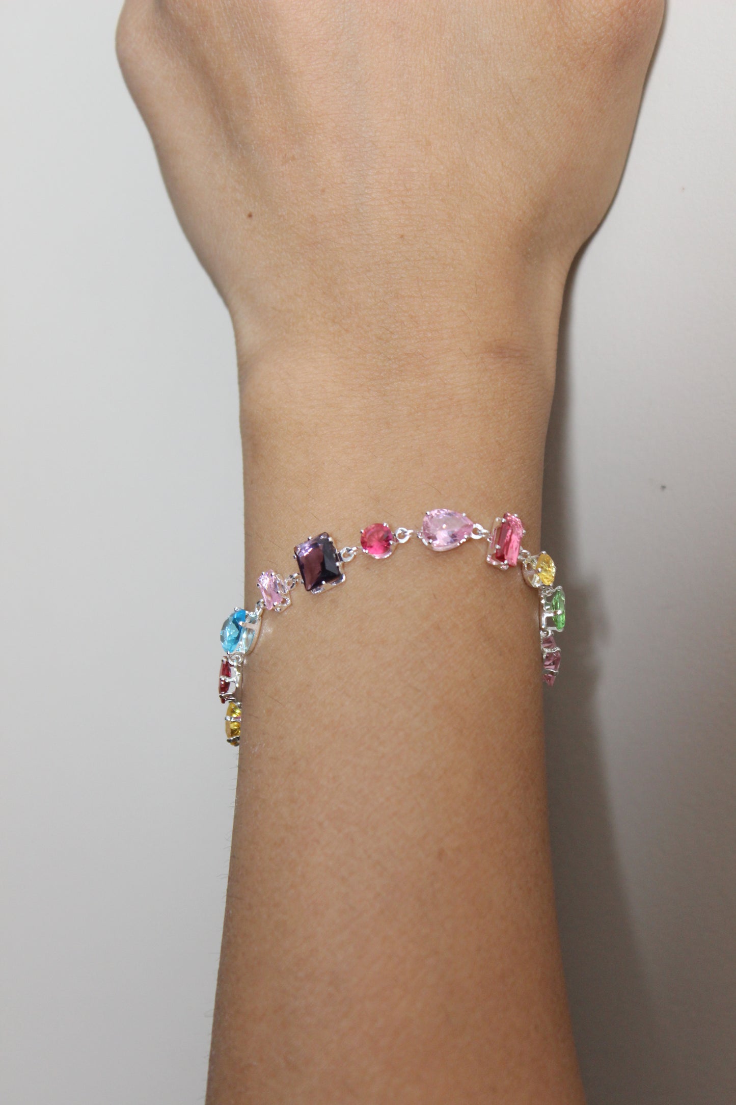 Rainbow Grid Bracelet