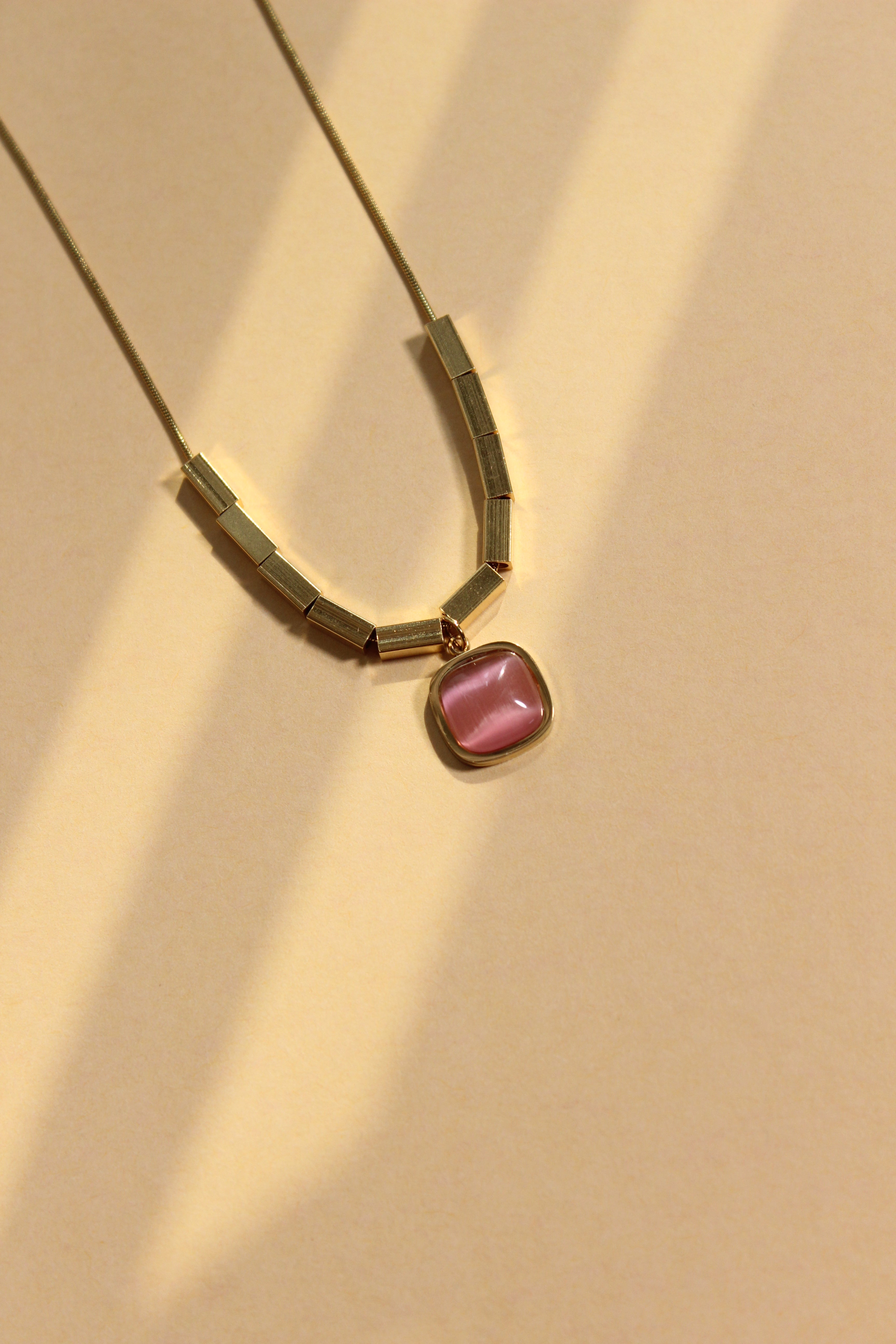 Pink Solstice Necklace