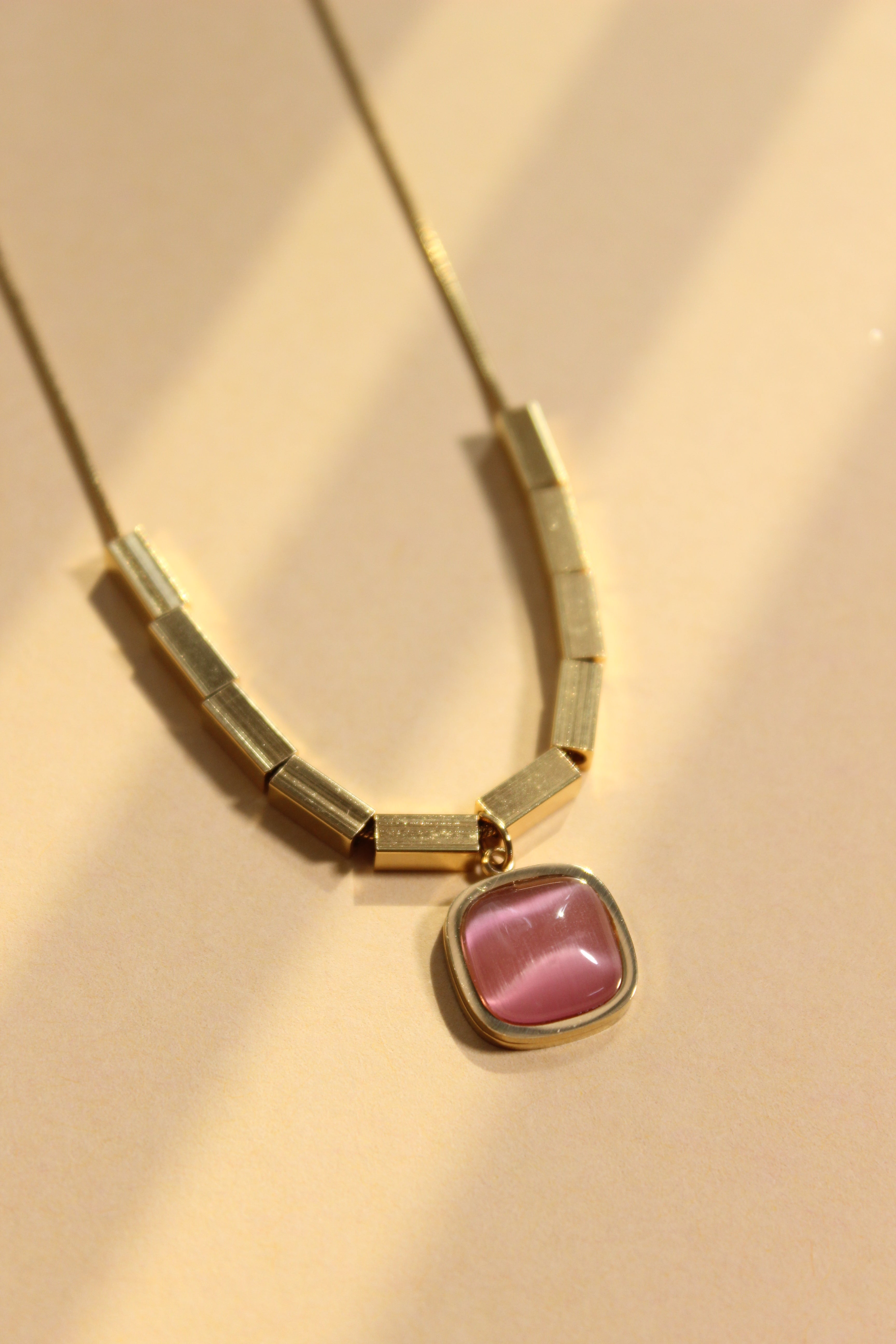Pink Solstice Necklace