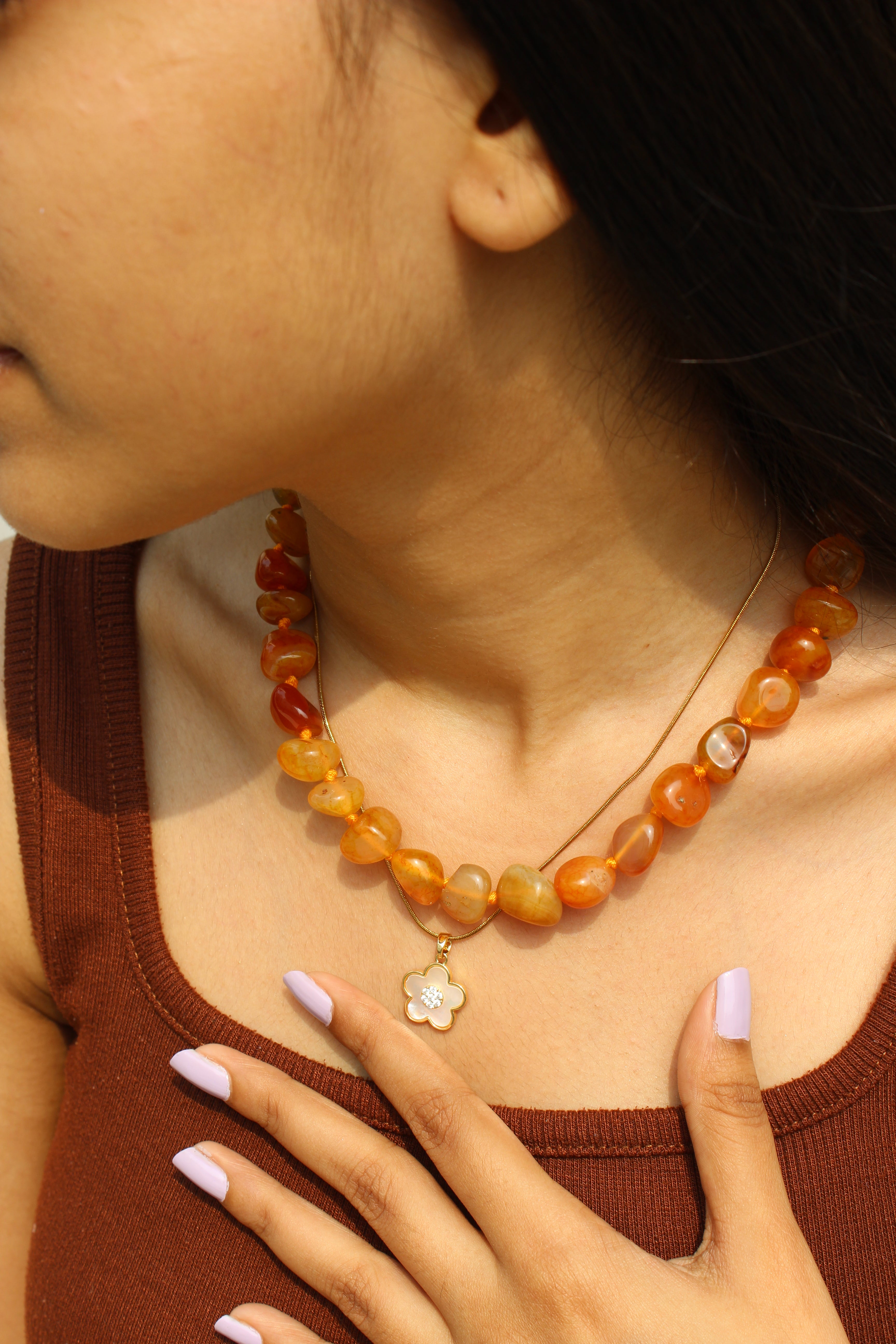 Maya Beaded Necklace