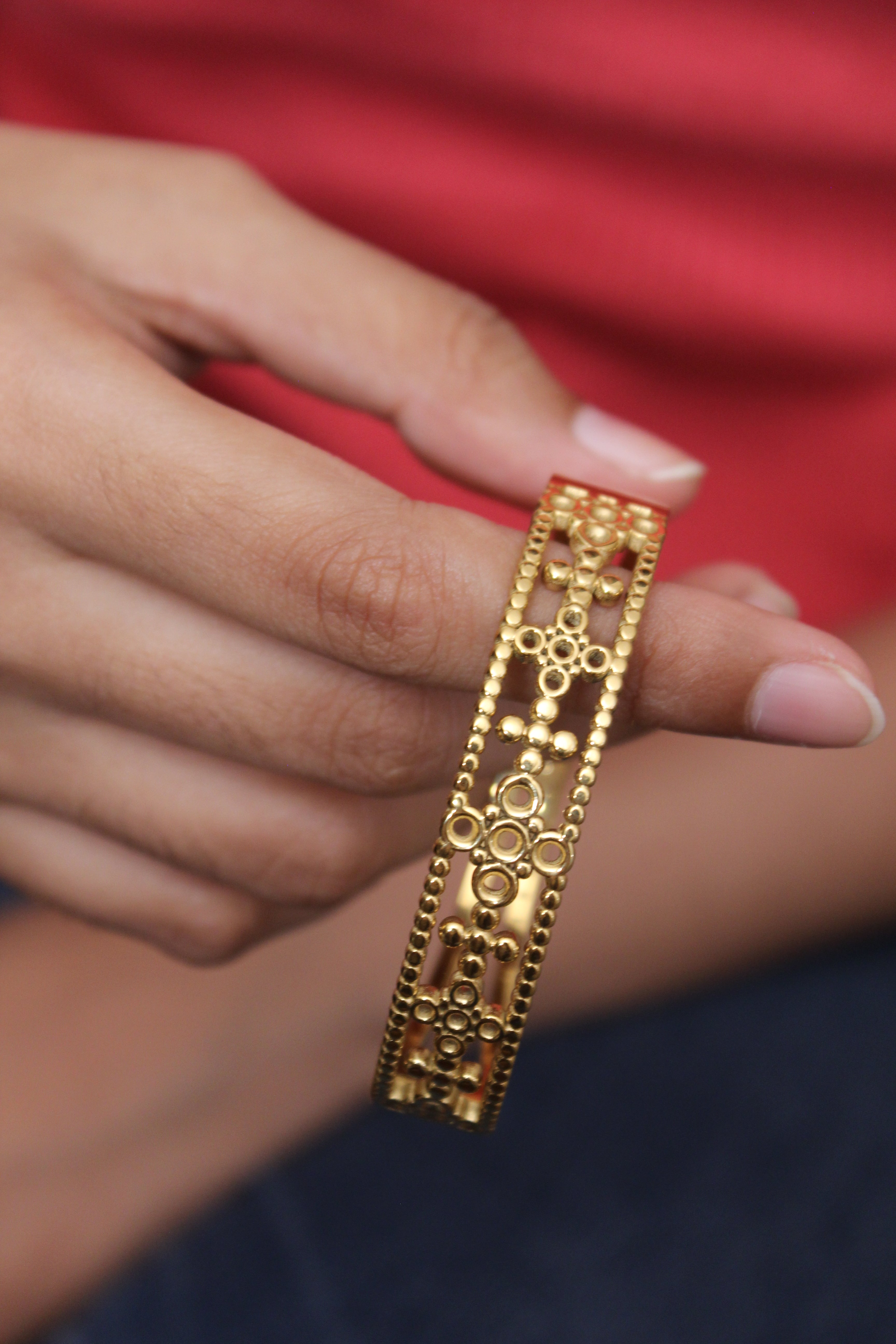 Victoria Filigree Bangle Bracelet