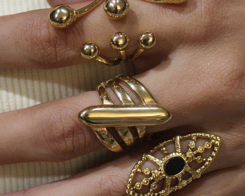 Liquid Gold Ring