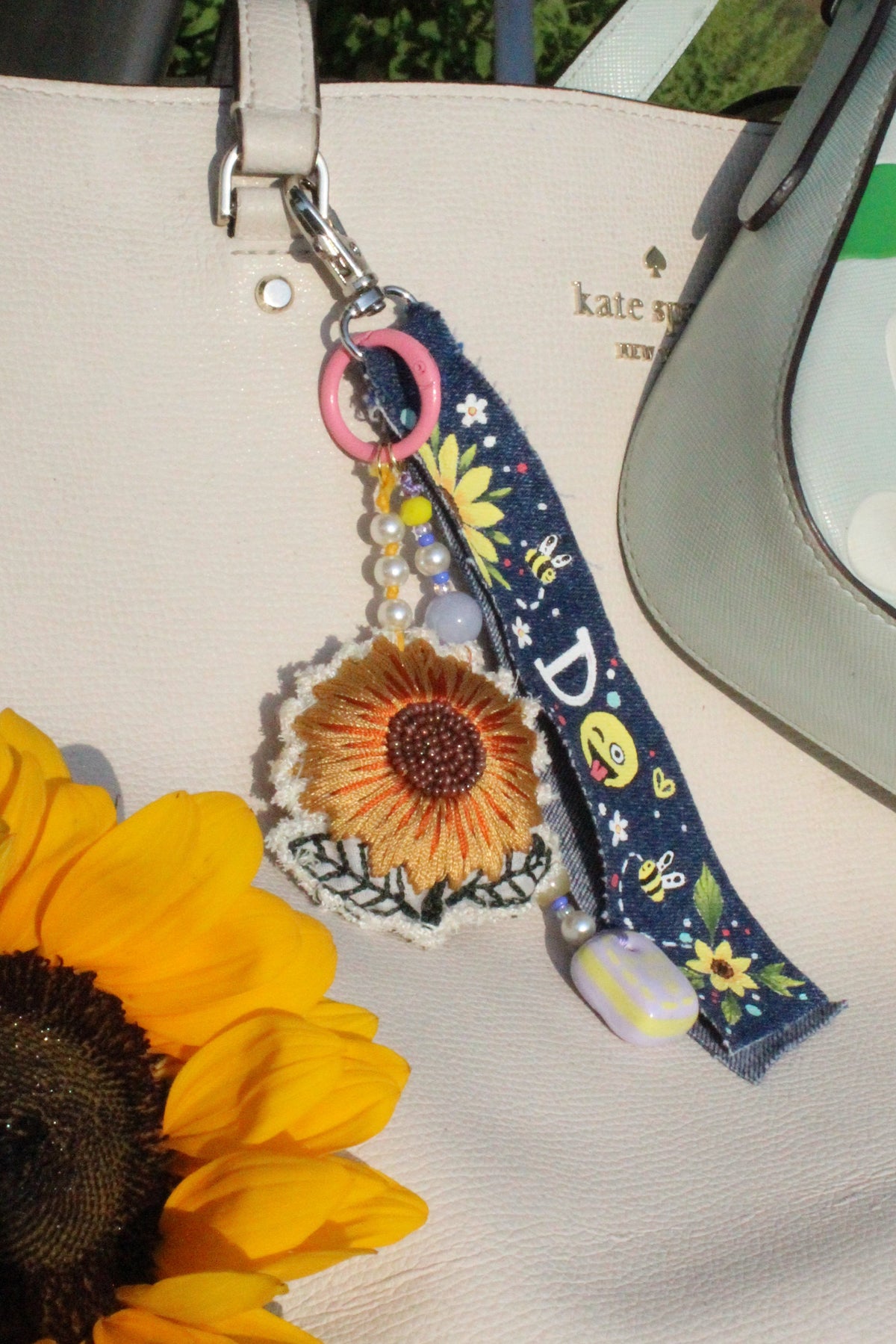 Sunshine Bloom Bag Charm