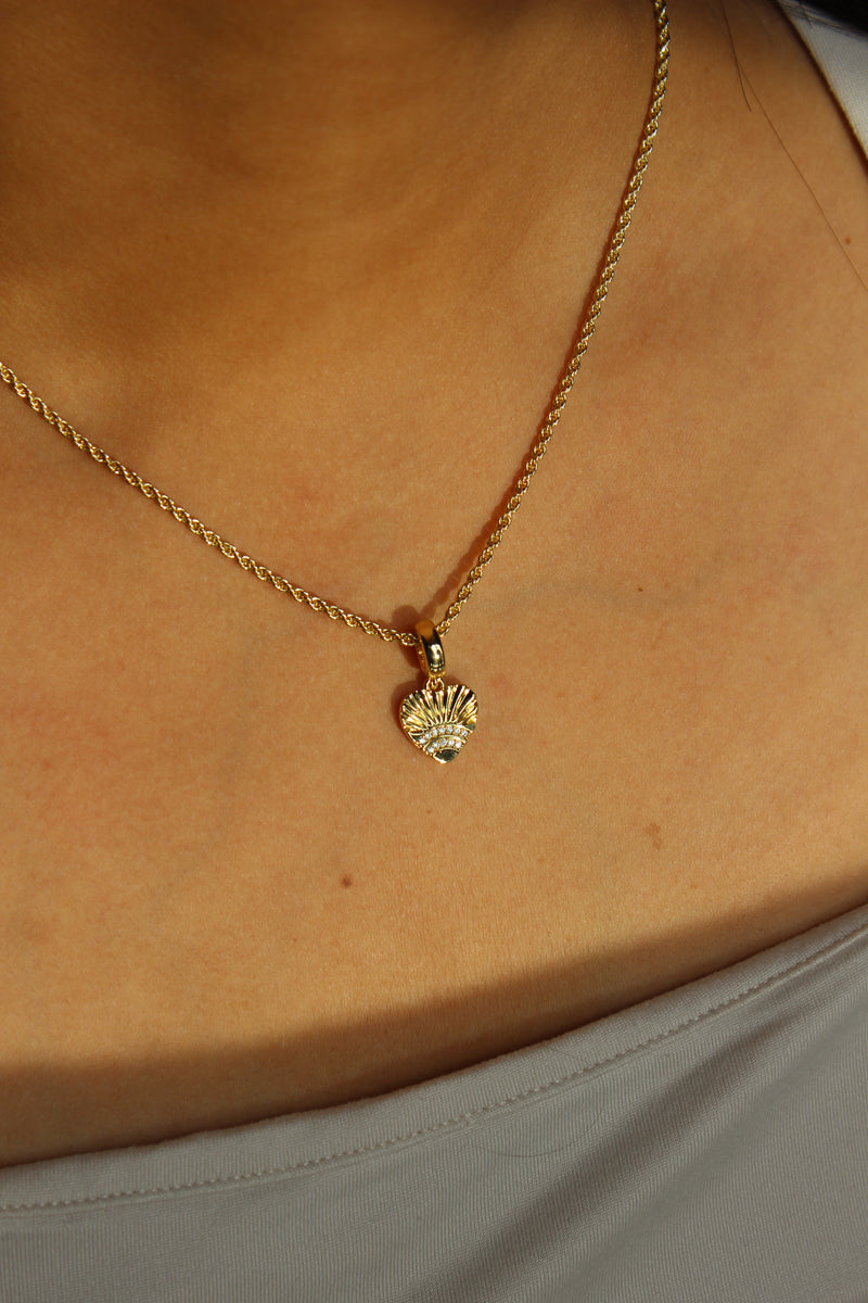 Heartline Pendant Necklace