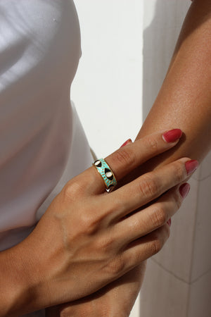 Nazare Ring on a light background
