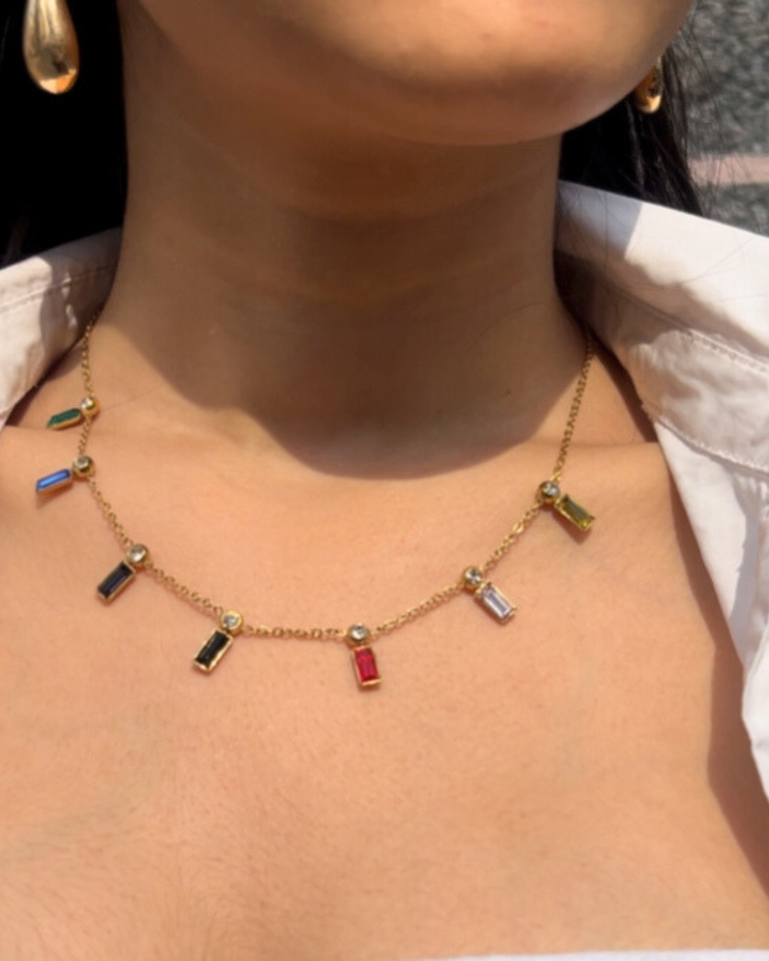 Seven Lights Necklace