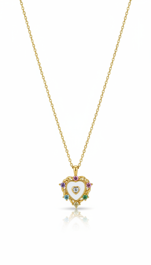 Everglow Heart Pendant Necklace