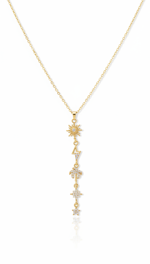 Golden Palm Necklace
