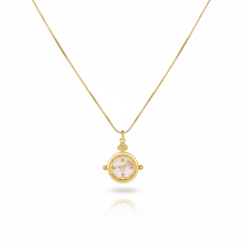 Whitespell Pendant Necklace