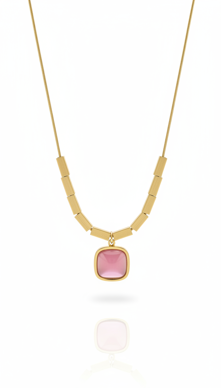 Pink Solstice Necklace