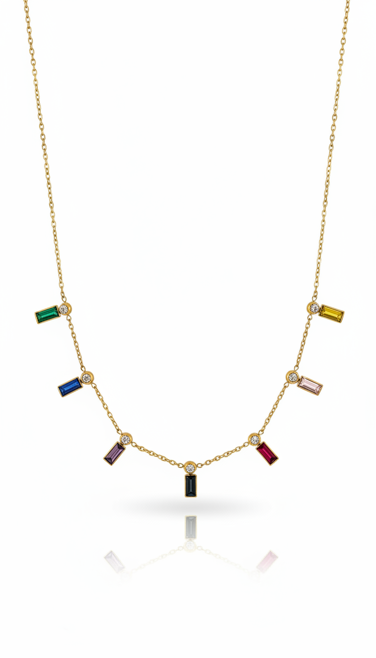 Seven Lights Necklace