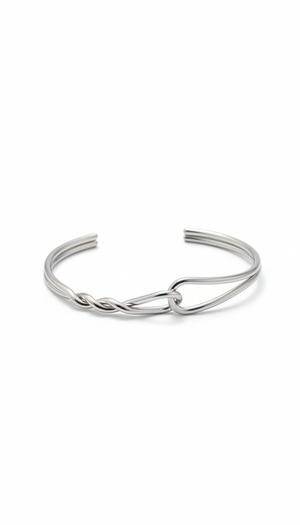 Sterling Dualis Cuff Bracelet