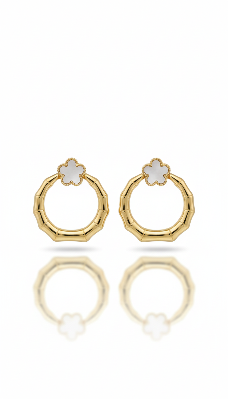 Moon Blossom Earrings