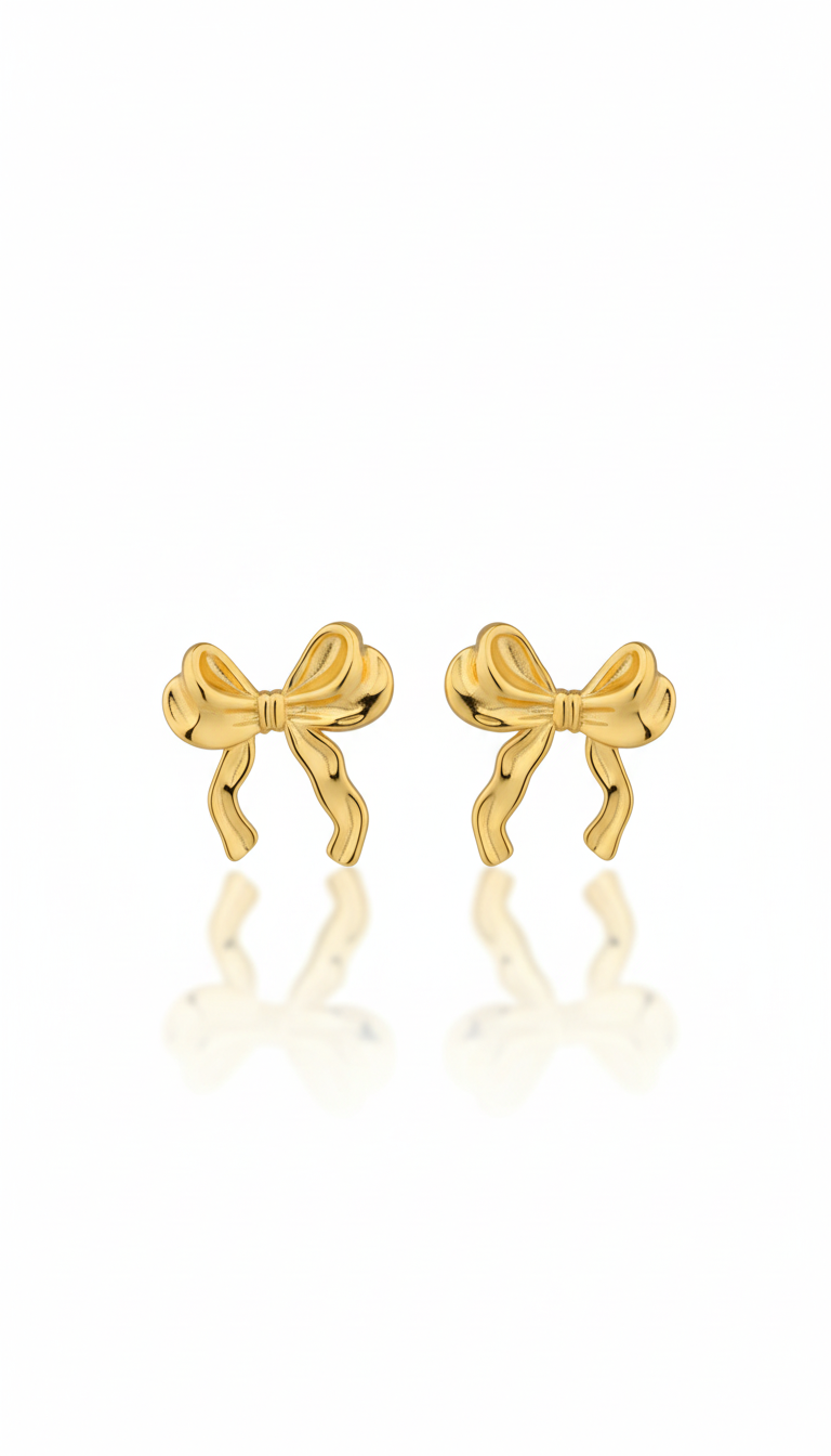 Goldtie Stud Earrings