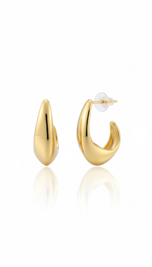 Lunelle Half Hoop Earrings