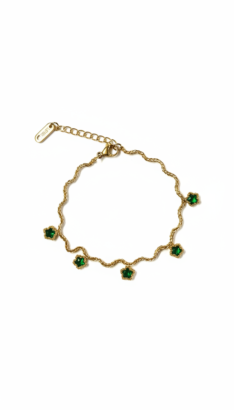 Clover Pop Charm Bracelet