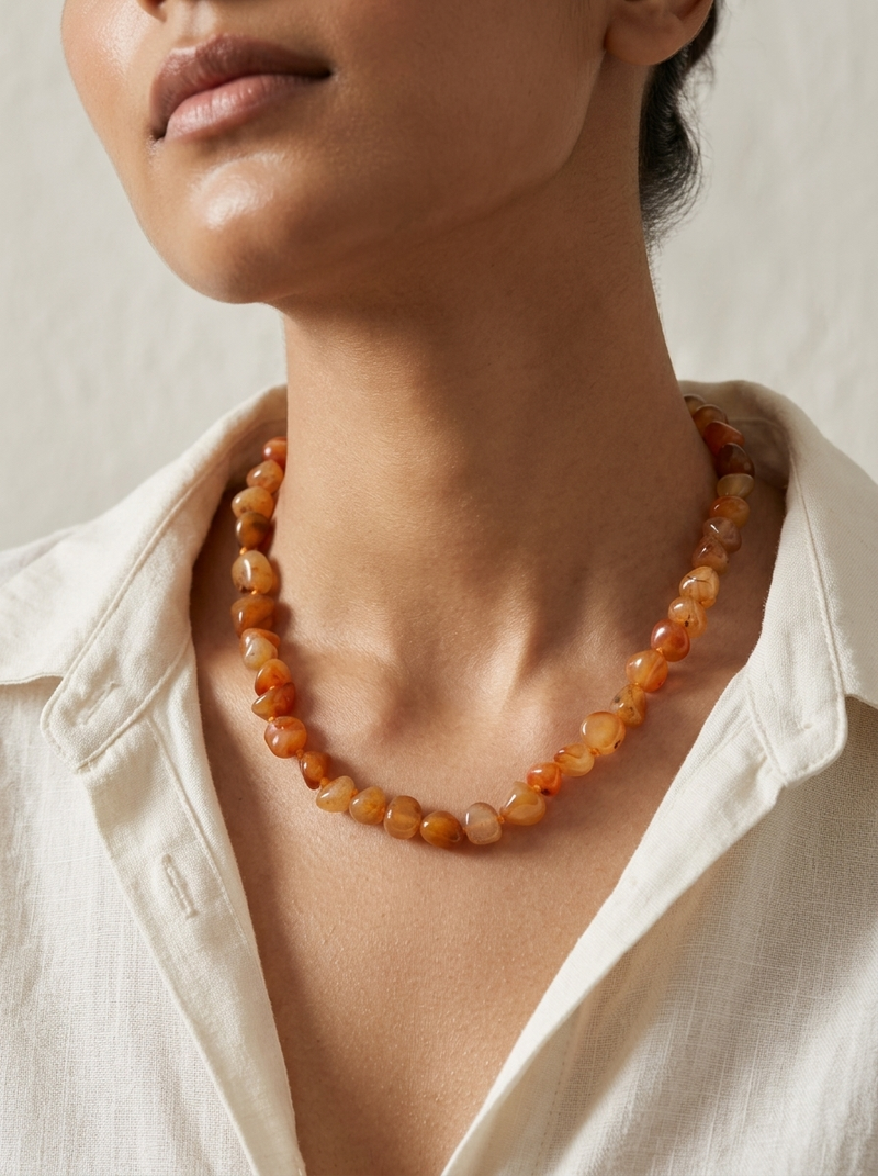Maya Beaded Necklace