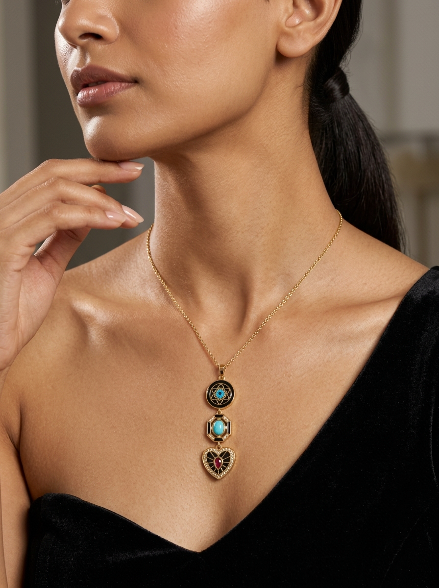 Cosmic Midnight Necklace