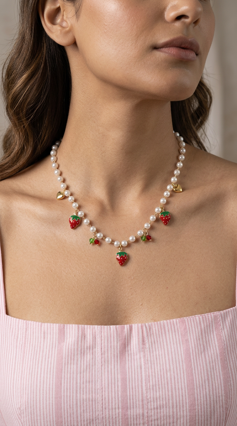 Sweetheart Strings Necklace